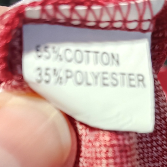 Yathon Adorable EUC Midi Dress, Black & Red with White Polka Dots, Size Large - Picture 8 of 11